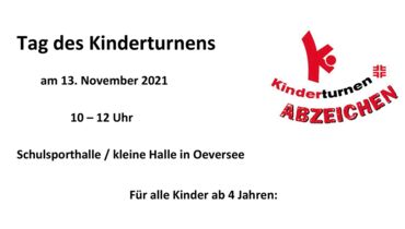 Kinderturntag in Oeversee